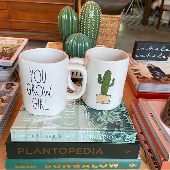 Rae Dunn 1 YOU GROW GIRL Ceramic Coffee Mug - Picture 3 of 7